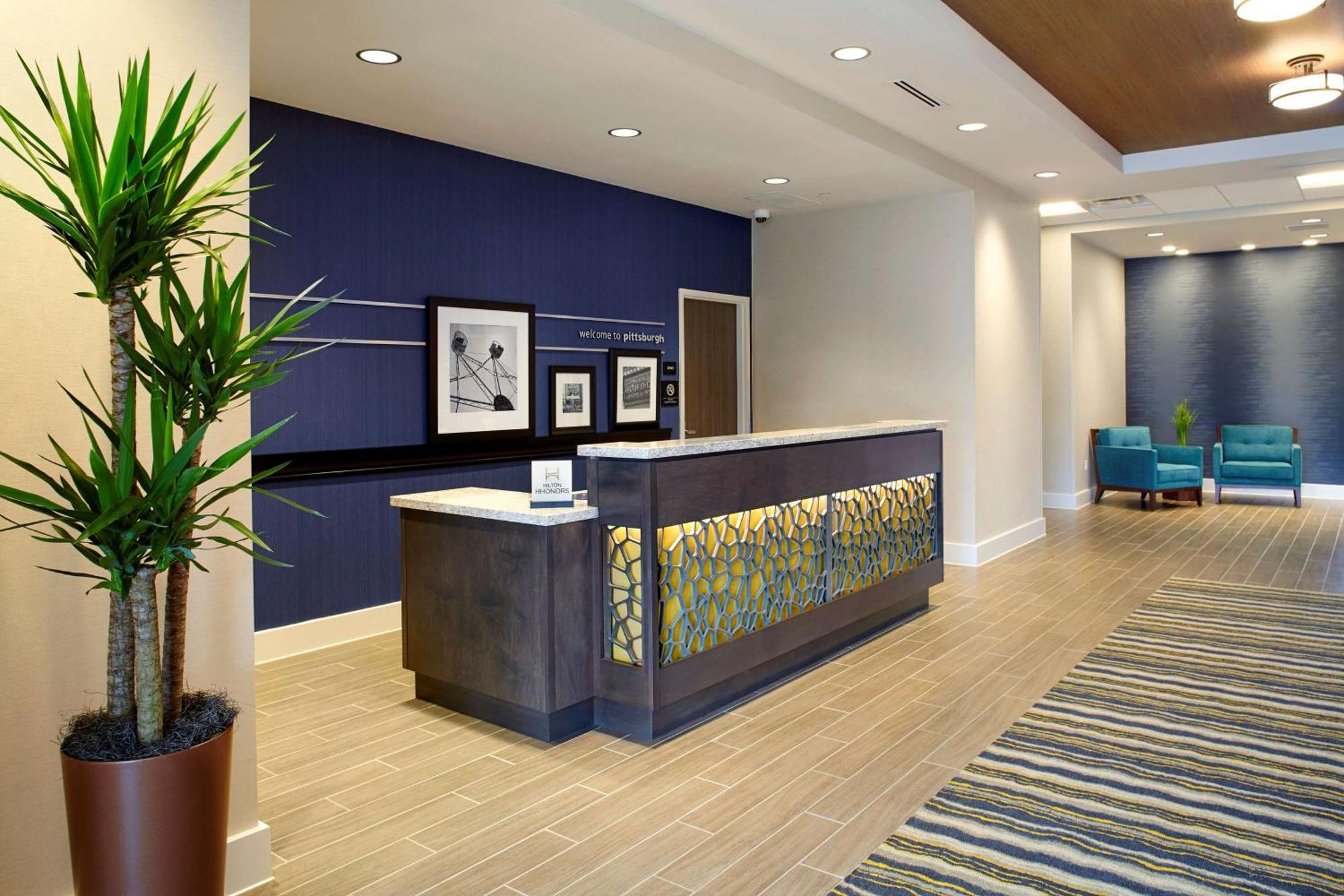 Hampton Inn & Suites Pittsburgh Airport South/Settlers Ridge Robinson Township Extérieur photo